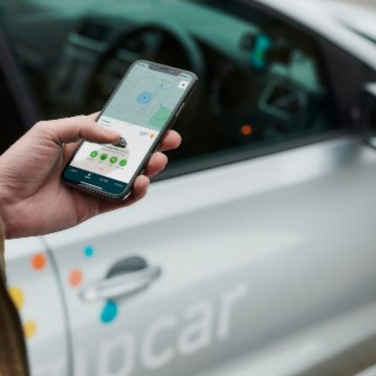 Zipcar and app